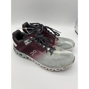 On Cloud Running Shoes Women’s 9.5 Burgundy Gray